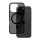 PANZERGLASS CARE FLAGSHIP URBAN COMBAT SMOKEY CASE szilikon telefonvédő (ütésállóság, kameravédő, MagSafe) FEKETE Apple iPhone 16 Pro