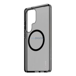   PANZERGLASS CARE FLAGSHIP URBAN COMBAT SMOKEY CASE szilikon telefonvédő (ütésállóság, kameravédő, wireless) FEKETE Samsung Galaxy S25 Ultra (SM-S938)