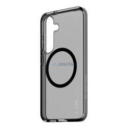   PANZERGLASS CARE FLAGSHIP URBAN COMBAT SMOKEY CASE szilikon telefonvédő (ütésállóság, kameravédő, wireless) FEKETE Samsung Galaxy S25 (SM-S931)