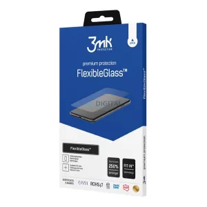 3MK FLEXIBLE GLASS képernyővédő üveg (2.5D, flexibilis, 0.3mm, 7H) ÁTLÁTSZÓ Apple iPhone 17 Air