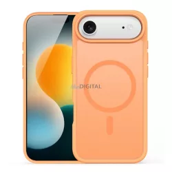   DUX DUCIS YIND szilikon telefonvédő (ütésállóság, kameravédő, matt, MagSafe) NARANCSSÁRGA Apple iPhone Air