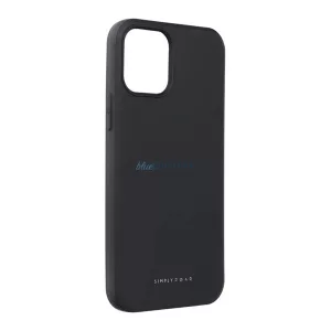 ROAR SPACE szilikon telefonvédő (matt, prémium) FEKETE Apple iPhone 17 Pro