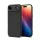 SPIGEN LIQUID AIR szilikon telefonvédő (ütésállóság, légpárnás sarok, rombusz) FEKETE Apple iPhone 17 Air