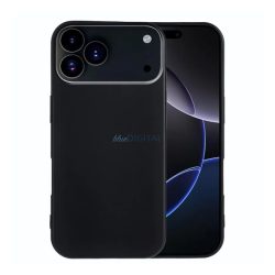 Szilikon telefonvédő (matt) FEKETE Apple iPhone 17 Pro Max