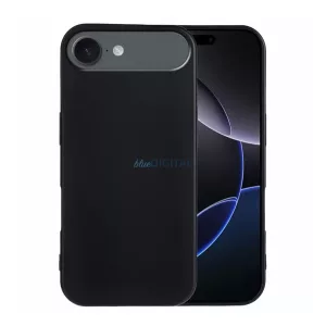 Szilikon telefonvédő (matt) FEKETE Apple iPhone 17 Air