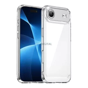Szilikon telefonvédő (ütésállóság, átlátszó hátlap) ÁTLÁTSZÓ Apple iPhone 17 Air