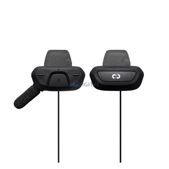 SUPERTOOTH ROAMEE kerékpáros bluetooth fülhallgató SZTEREO (v5.1, TWS, mikrofon, bukósisakra, INTERCOM, IP66) FEKETE