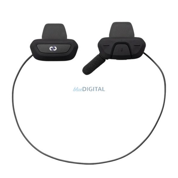 SUPERTOOTH ROAMEE kerékpáros bluetooth fülhallgató SZTEREO (v5.1, TWS, mikrofon, bukósisakra, INTERCOM, IP66) FEKETE