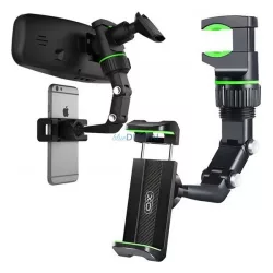   XO C107 autós tartó (visszapillantó tükörre, 360°, 60-100mm széles) FEKETE