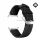 Pótszíj (egyedi méret, valódi bőr) FEKETE SamsungGalaxy Watch 8 eSIM 44mm (SM-L335), Galaxy Watch 8 eSIM 40mm (SM-L325)