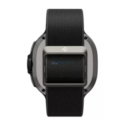   SPIGEN LITE FIT pótszíj (egyedi méret, textil) FEKETE Samsung Galaxy Watch 8 eSIM 44mm (SM-L335), Galaxy Watch 8 eSIM 40mm (SM-L325), Galaxy Watch 8 Classic 46mm (SM-L500)