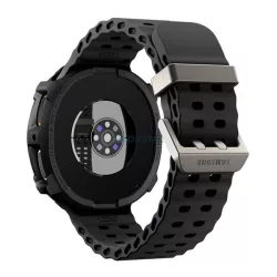   SPIGEN RUGGED ARMOR műanyag óra keret (ütésállóság) FEKETE Samsung Galaxy Watch 8 eSIM 40mm (SM-L325), Galaxy Watch 8 40mm (SM-L320)