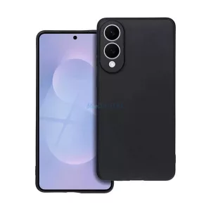 Szilikon telefonvédő (matt) FEKETE Samsung Galaxy S25 Edge (SM-S937)
