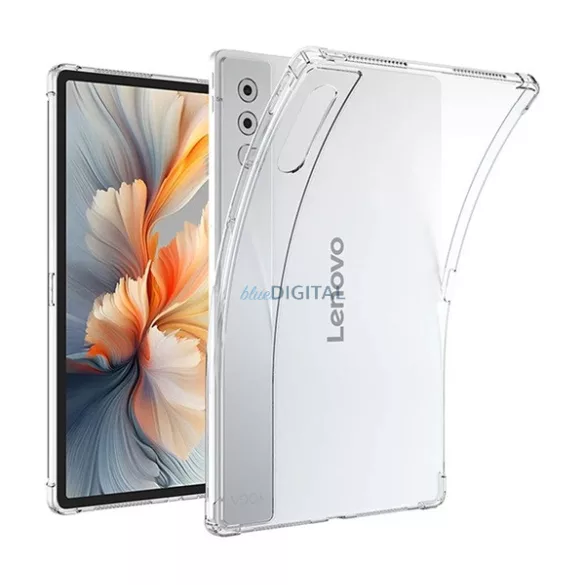 Szilikon telefonvédő (ütésállóság, légpárnás sarok) ÁTLÁTSZÓ Lenovo Yoga Tab Plus (TB520FU)