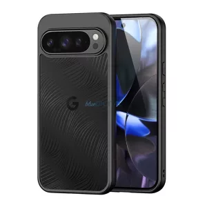 DUX DUCIS AIMO szilikon telefonvédő (ütésállóság, kameravédő, matt, hullám) FEKETE Google Pixel 10 Pro XL