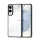 DUX DUCIS AIMO szilikon telefonvédő (ütésállóság, kameravédő, matt, hullám) FEKETE Samsung Galaxy S25 Edge (SM-S937)