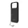 GUESS 4G CHARMS műanyag telefonvédő (textil hátlap, telefondísz) SÖTÉTSZÜRKE Apple iPhone 17 Pro