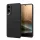 SPIGEN LIQUID AIR szilikon telefonvédő (ütésállóság, légpárnás sarok, rombusz) FEKETE Samsung Galaxy S25 Edge (SM-S937)