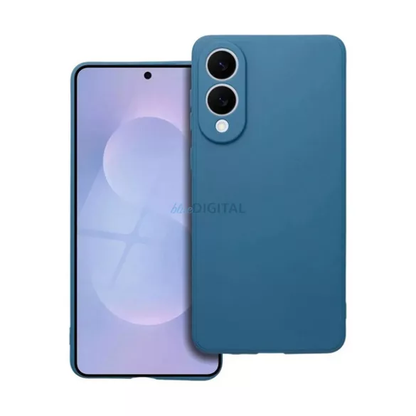 Szilikon telefonvédő (matt) SÖTÉTKÉK Samsung Galaxy S25 Edge (SM-S937)