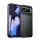 Szilikon telefonvédő (ütésállóság, csíkos, dombor minta) FEKETE Google Pixel 10 Pro XL