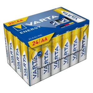 VARTA ENERGY tartós elem (AA, LR06, 1.5V, alkáli) 24db/csomag