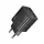 HOCO N56 hálózati töltő 2 USB+2 Type-C aljzat (30W, GaN, PD gyorstöltő 3.0) FEKETE