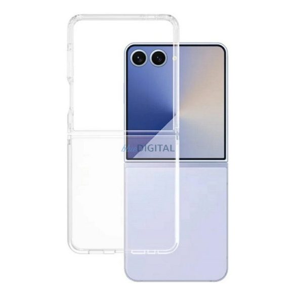 PANZERGLASS CARE FLAGSHIP URBAN COMBAT CASE szilikon telefonvédő (ütésállóság, kameravédő) ÁTLÁTSZÓ Samsung Galaxy Z Flip7 (SM-F766)