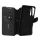 PANZERGLASS CARE TANGO TWO-IN-ONE tok álló, bőr hatású (FLIP, oldalra nyíló, wireless, kivehető telefonvédő) FEKETE Samsung Galaxy S25 Edge (SM-S937)