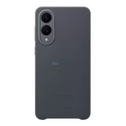   SAMSUNG műanyag telefonvédő (ECO vegán bőr hátlap) FEKETE Samsung Galaxy S25 Edge (SM-S937)