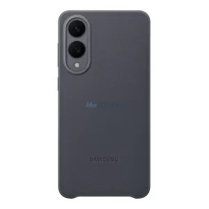 SAMSUNG műanyag telefonvédő (ECO vegán bőr hátlap) FEKETE Samsung Galaxy S25 Edge (SM-S937)