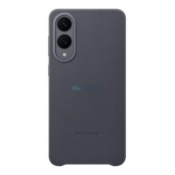 SAMSUNG műanyag telefonvédő (ECO vegán bőr hátlap) FEKETE Samsung Galaxy S25 Edge (SM-S937)