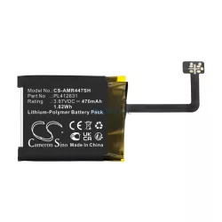   CAMERON SINO Li-Polymer akku (3.87V / 470mAh, Amazfit PL412631 kompatibilis) FEKETE Amazfit GTR 47mm