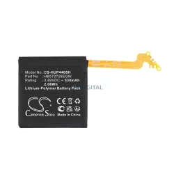  CAMERON SINO Li-Polymer akku (3.89V / 530mAh, Huawei HB572728EGW kompatibilis) FEKETE Huawei Watch GT 4 46mm