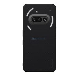   NILLKIN SUPER FROSTED PRO MAGNETIC műanyag telefonvédő (mágneses, ütésállóság, gumírozott) FEKETE Nothing Phone (3a)