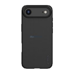   NILLKIN SUPER FROSTED PRO műanyag telefonvédő (ütésállóság, gumírozott, érdes felület) FEKETE Apple iPhone 17 Air
