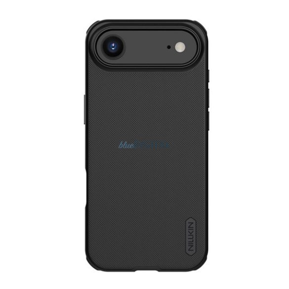 NILLKIN SUPER FROSTED PRO műanyag telefonvédő (ütésállóság, gumírozott, érdes felület) FEKETE Apple iPhone 17 Air