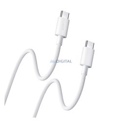   XIAOMI adatkábel (Type-C - Type-C, 3A, gyorstöltő, 100cm) FEHÉR