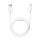 XIAOMI BHR087GGL adatkábel (USB - Type-C, 3A, gyorstöltő, 100cm) FEHÉR