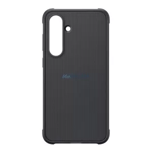 SAMSUNG műanyag telefonvédő (dupla rétegű, gumírozott) FEKETE Samsung Galaxy S25 FE (SM-S731)