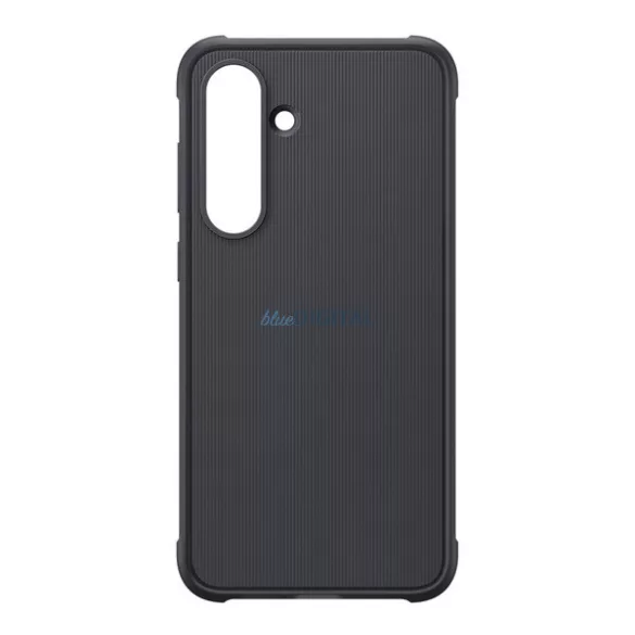 SAMSUNG műanyag telefonvédő (dupla rétegű, gumírozott) FEKETE Samsung Galaxy S25 FE (SM-S731)