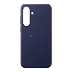   SAMSUNG műanyag telefonvédő (ECO vegán bőr hátlap) SÖTÉTKÉK Samsung Galaxy S25 FE (SM-S731)