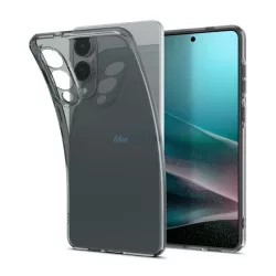   SPIGEN LIQUID CRYSTAL szilikon telefonvédő (ütésállóság, légpárnás sarok) SÖTÉTSZÜRKE Samsung Galaxy S25 Edge (SM-S937)