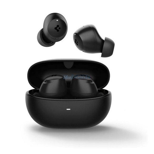 SPIGEN SA2401 ANC PRO bluetooth fülhallgató SZTEREO (v5.2, TWS, mikrofon, aktív zajszűrő + töltőtok) FEKETE