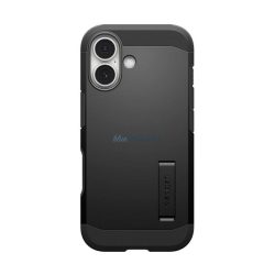   SPIGEN TOUGH ARMOR MAG T műanyag telefonvédő (ütésállóság, kitámasztó, MagSafe) FEKETE Apple iPhone 17