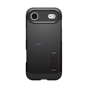SPIGEN TOUGH ARMOR MAG T műanyag telefonvédő (ütésállóság, kitámasztó, MagSafe) FEKETE Apple iPhone 17 Air