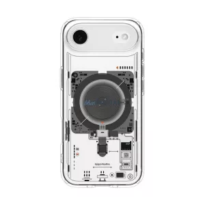SPIGEN ULTRA HYBRID MAG NEO ONE műanyag telefonvédő (ütésállóság, légpárnás keret, MagSafe) ÁTLÁTSZÓ Apple iPhone 17 Air