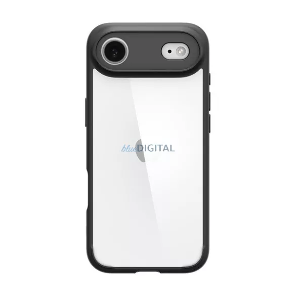 SPIGEN ULTRA HYBRID műanyag telefonvédő (ütésállóság, légpárnás keret) ÁTLÁTSZÓ/FEKETE Apple iPhone 17 Air
