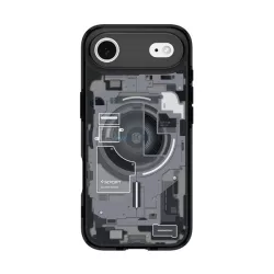   SPIGEN ULTRA HYBRID ZERO ONE műanyag telefonvédő (ütésállóság, légpárnás keret, MagSafe) FEKETE Apple iPhone 17 Air