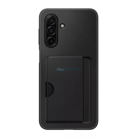 SAMSUNG szilikon telefonvédő (kártyazseb) FEKETE Samsung Galaxy A17 5G (SM-A176)