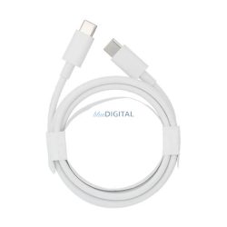 GOOGLE adatkábel (Type-C - Type-C, 3A, 100cm) FEHÉR